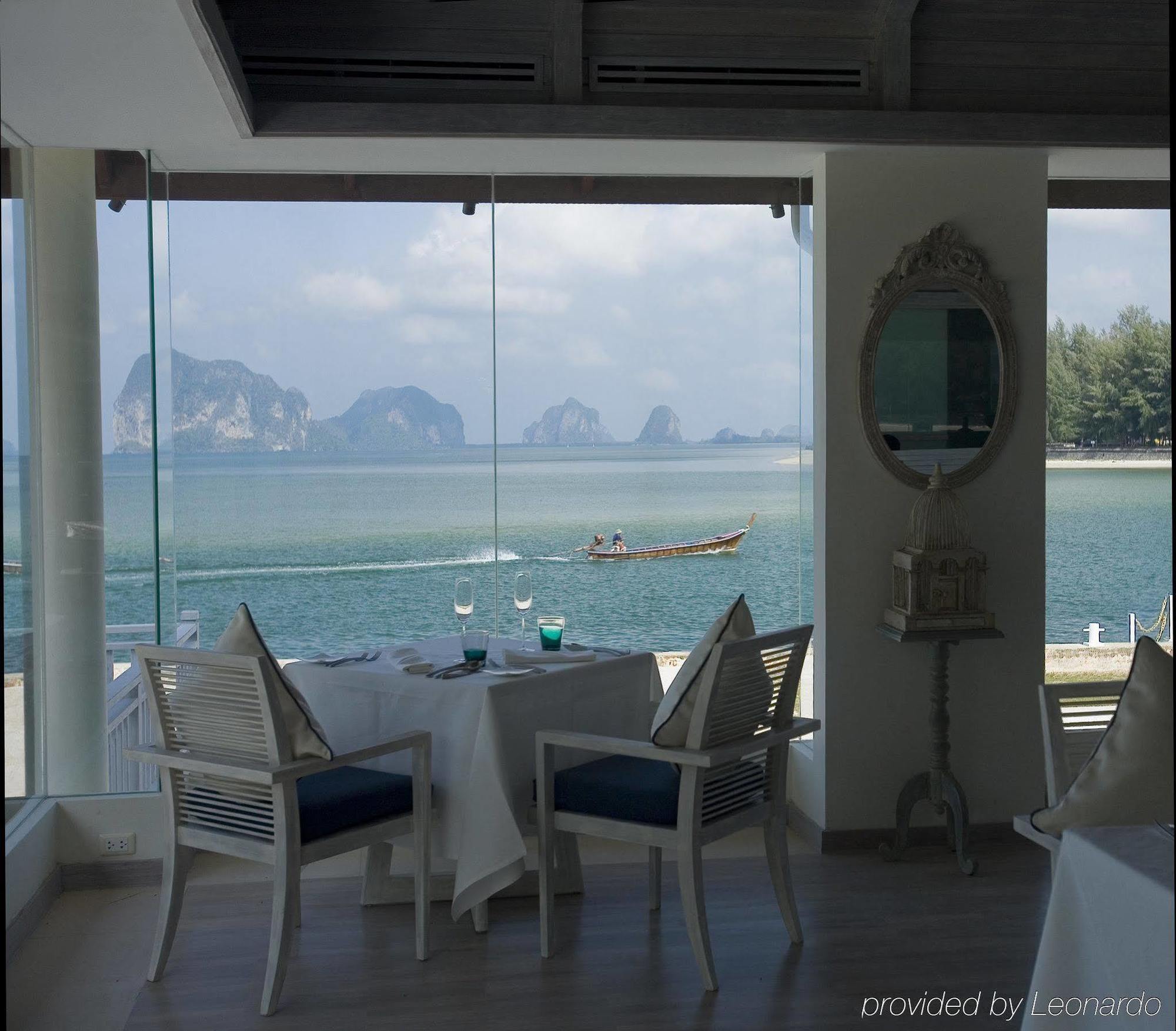 Anantara Si Kao Resort Крабі Ресторан фото